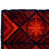 Scandinavian 20th century modern rya rug. Svängsta Slottsmatta, Sweden. 190 x 140 cm (75 x 55 in)