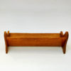 Lovely Oak freestanding vintage book shelf/crib from the 1920-30s