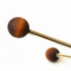 Round Vintage Teak side table by Albert Larsson for Tibro 1950s-Sweden