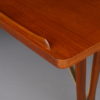 Teak Writing Desk by Louis Van Teeffelen for Wébé, 1960s