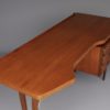 Teak Writing Desk by Louis Van Teeffelen for Wébé, 1960s