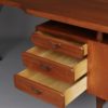 Teak Writing Desk by Louis Van Teeffelen for Wébé, 1960s