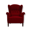 50s, Danish design, completely refurbished chair, furniture wool