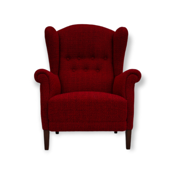 50s, Danish design, completely refurbished chair, furniture wool