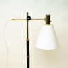 Vintage Falkenberg adjustable brass floorlamp mod 7032, Sweden 1960s Vintage Falkenberg adjustable brass floorlamp mod 7032, Sweden 1960s