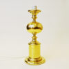 Large and lovely midcentury brass table lamp by Enco, Sweden 1960s