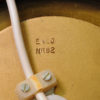 Large and lovely midcentury brass table lamp by Enco, Sweden 1960s