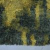Scandinavian Abstract High Pile Carpet Rug, 1960s Scandinavian Abstract High Pile Carpet Rug, 1960s
