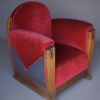 Amsterdam School Club Chairs, 1930s, Set of 2 Amsterdam School Club Chairs, 1930s, Set of 2