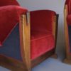 Amsterdam School Club Chairs, 1930s, Set of 2 Amsterdam School Club Chairs, 1930s, Set of 2