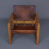 Diana Safari Lounge Chair in Leather and Pine by Karin Mobring for Ikea
