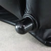 Toshiyuki Kita Black Leather Wink Lounge Chair for Cassina
