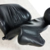 Toshiyuki Kita Black Leather Wink Lounge Chair for Cassina