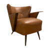 1950's Danish Leather Armchair