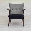 60s, Danish design by Erhardsen & Andersen, refurbished armchair, furniture wool