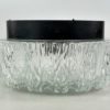 60s 70s ceiling lamp Plafoniere Flush Mount Glass Space Age Design 60s 70s