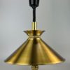 60s 70s ceiling lamp hanging lamp Hugo Frandsen Denmark brass design