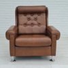 1970s, midcentury Danish leather loungechair 1970s, midcentury Danish leather loungechair