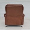 1970s, midcentury Danish leather loungechair 1970s, midcentury Danish leather loungechair