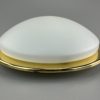 60s 70s Hustadt Leuchten Plafoniere ceiling lamp glass space age design 60s 70s Hustadt Leuchten Plafoniere ceiling lamp glass space age design