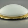 60s 70s Hustadt Leuchten Plafoniere ceiling lamp glass space age design