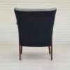 60s, Danish design by Erhardsen & Andersen, refurbished armchair, furniture wool