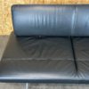 1990s Area Lounge Sofa Ledersofa von Antonio Citterio für Vitra Chrom Design 1990s Area Lounge Sofa Ledersofa von Antonio Citterio für Vitra Chrom Design