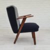 60s, Danish design by Erhardsen & Andersen, refurbished armchair, furniture wool
