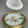 60s 70s Hustadt Leuchten Plafoniere ceiling lamp glass space age design