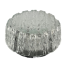 60s 70s ceiling lamp Plafoniere Flush Mount Glass Space Age Design 60s 70s