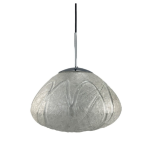 60s 70s lamp light ceiling lamp hanging lamp Doria Glas Space Age Design