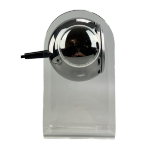 60s 70s Gino Sarfatti model 540 Arteluce table lamp chrome acrylic design