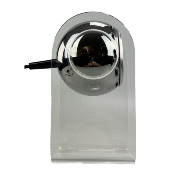 60s 70s Gino Sarfatti model 540 Arteluce table lamp chrome acrylic design