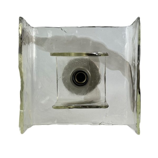 60s 70s lamp light wall lamp Carlo Nason Mazzega Ice Glass Italy