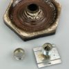 60s 70s Lamp Light Wall Lamp Ceramic Mid Century Space Age Design