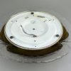 60s 70s Peill & Putzler Plafoniere ceiling lamp glass space design lamp