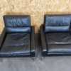 60s 70s sofa and 2 armchairs by Hans Peter Piehl for Wilkhahn leather sofa design