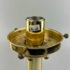 60s 70s Peill & Putzler Germany table lamp lamp light glass design