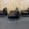 60s 70s sofa and 2 armchairs by Hans Peter Piehl for Wilkhahn leather sofa design