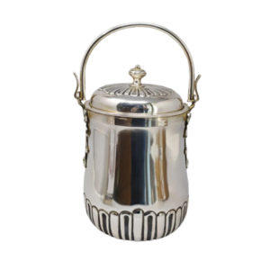 1950s Stunning Ice Bucket in by Aldo Tura for Macabo. Made in Italy.