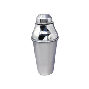 1950s Stunning MEPRA Cocktail Shaker in Stainless Steel. Made in Italy