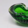 1960s Astonishing Green Ashtray/Vide Poche Designed By Flavio Poli for Seguso