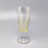 1960s Astonishing Set of Six Crystal Glasses. Made in Italy