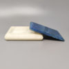 1960s Gorgeous Blue and White Box in Alabaster. Made in Italy