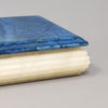 1960s Gorgeous Blue and White Box in Alabaster. Made in Italy