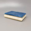 1960s Gorgeous Blue and White Box in Alabaster. Made in Italy