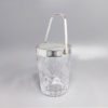 1960s Gorgeous Cut Crystal Cocktail Shaker with Ice Bucket Made in Italy 1960s Gorgeous Cut Crystal Cocktail Shaker with Ice Bucket Made in Italy