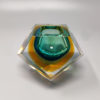 1960s Gorgeous Green Ashtray or Catchall by Flavio Poli for Seguso. Made in Italy