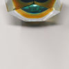 1960s Gorgeous Green Ashtray or Catchall by Flavio Poli for Seguso. Made in Italy