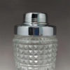 1960s Stunning Cut Crystal Cocktail Shaker. Made in Italy